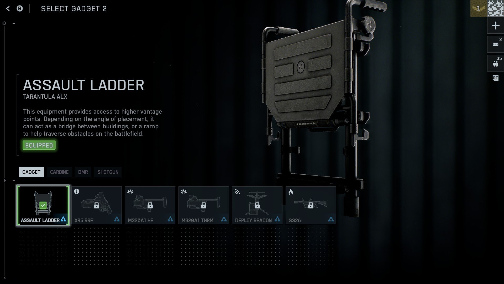 ASSAULT LADDER: Battlefield 6 Gadget | Assault Equipment | Battlefield ...